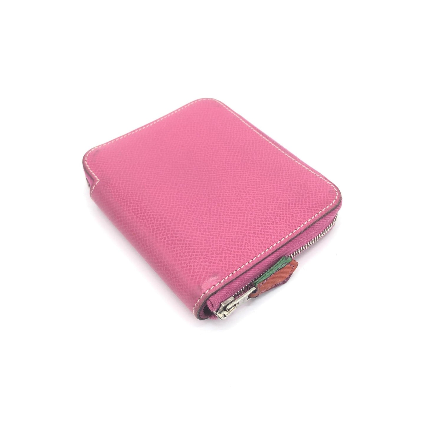 Hermès Azap Compact Silk'In Pelle Epsom Fucsia – 12 cm - Etoilux