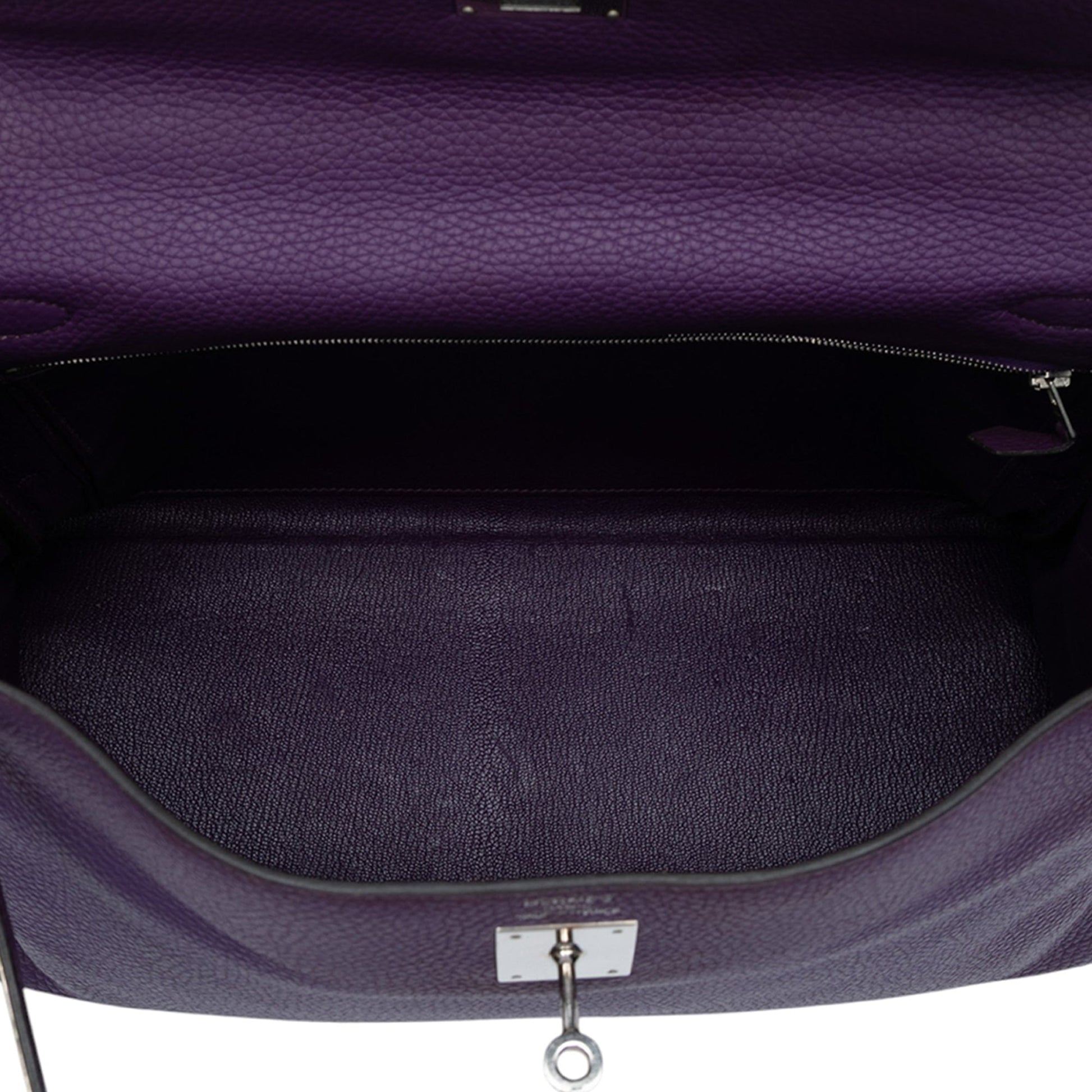 Hermès Kelly II 35 Retourne in pelle Togo Ultraviolet – 2013 - Etoilux