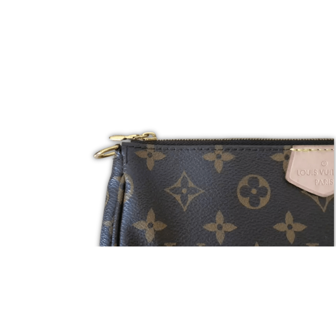 Louis Vuitton Multi Pochette Accessories Monogram Khaki - Etoilux