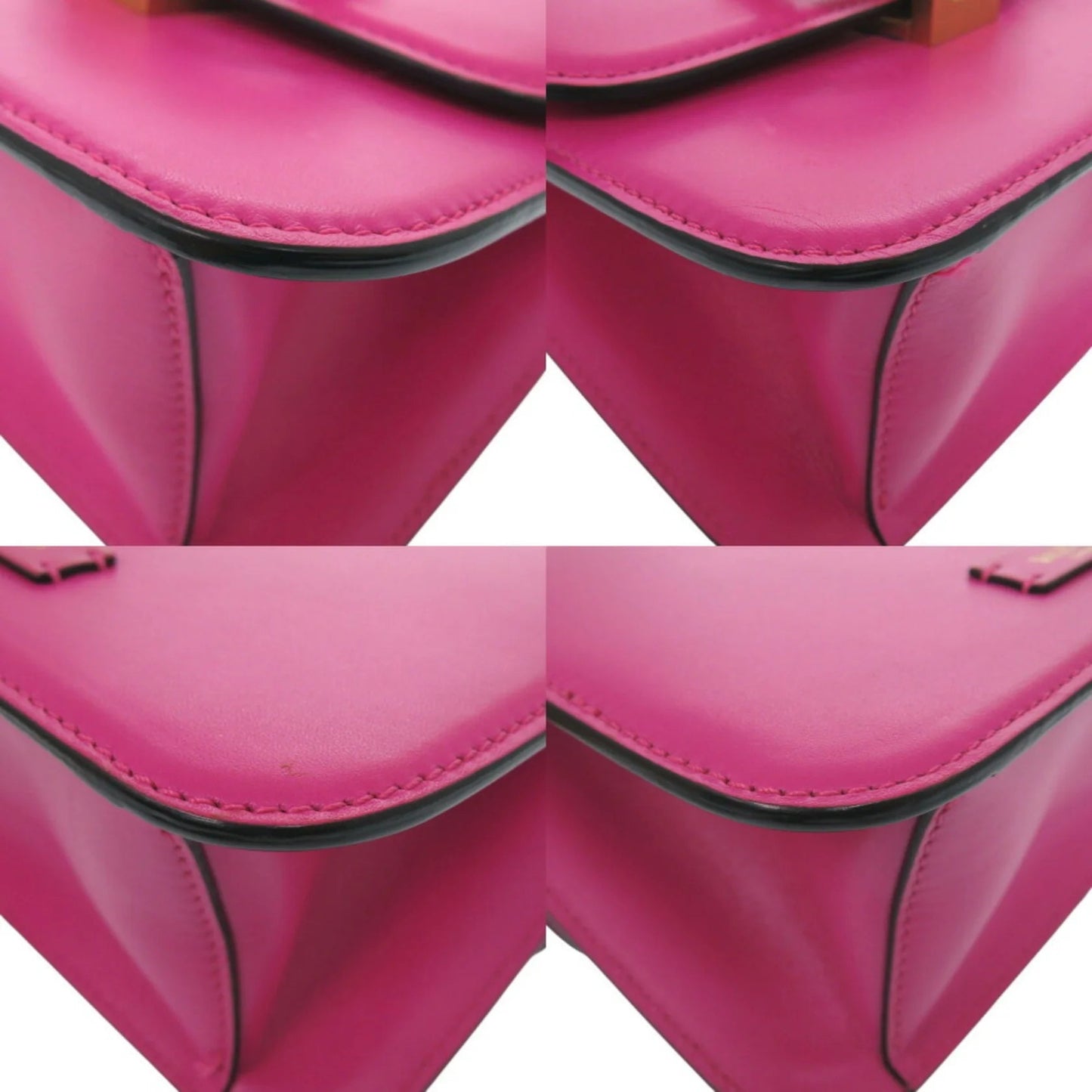 Valentino Garavani – Borsa a tracolla in pelle rosa - Etoilux