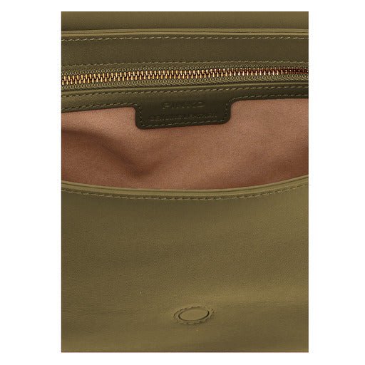Pinko - Borsa a tracolla "Love Click Mini" in pelle verde oliva - Etoilux