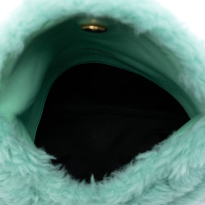 Saint Laurent – Pochette LouLou Imbottita in Montone Verde – 2021 - Etoilux