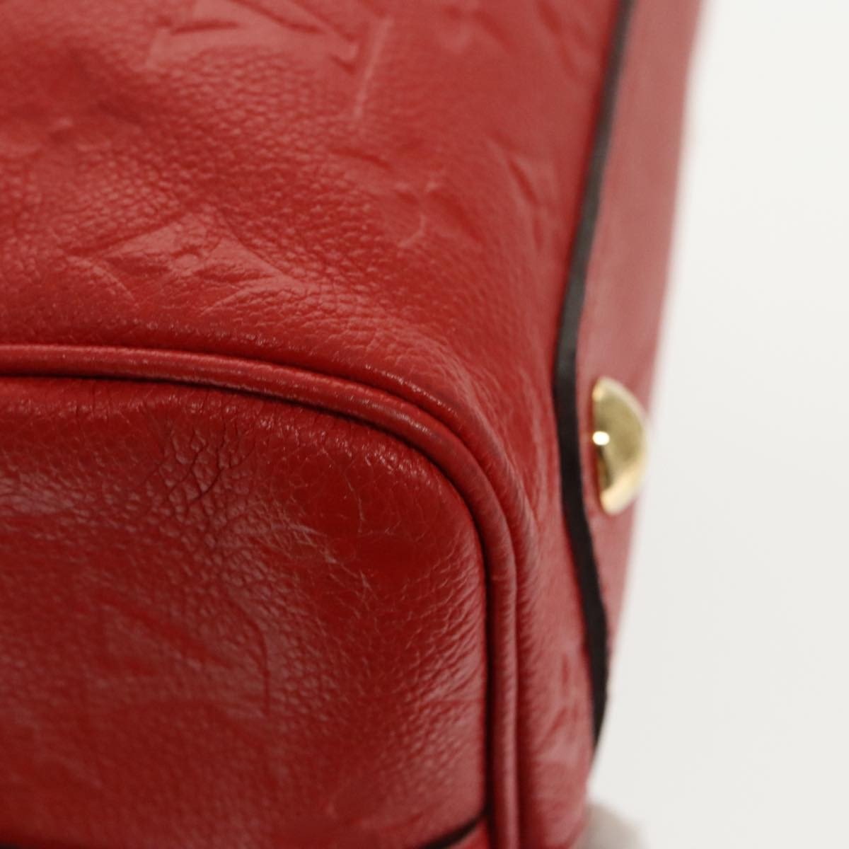 Louis Vuitton Speedy Bandoulière 25 Monogram Empreinte Giant – Red - Etoilux
