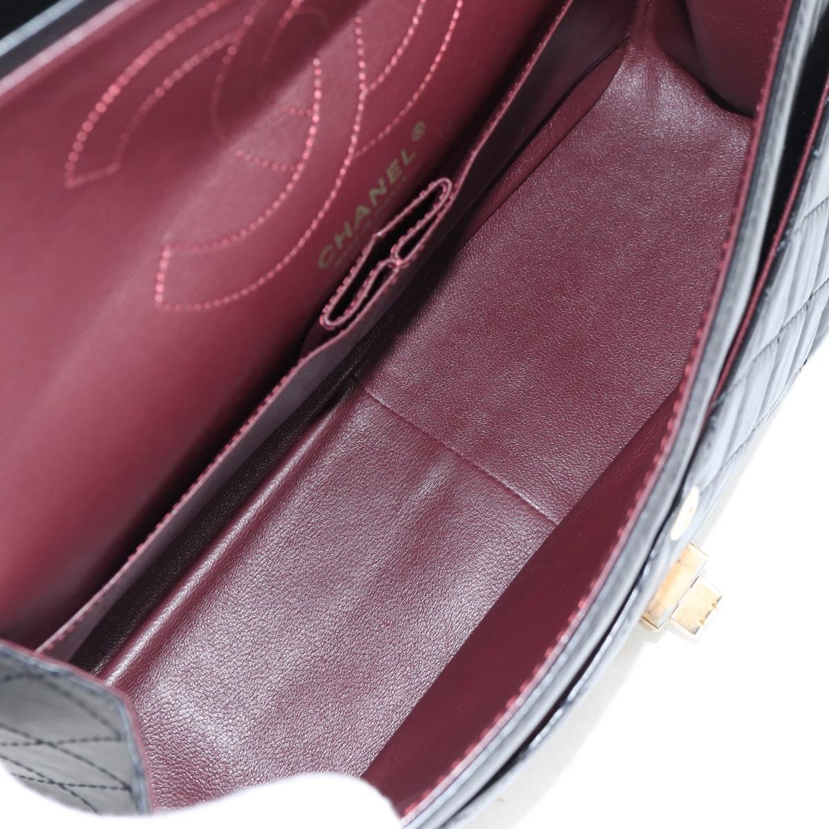 Chanel 2.55 – Pelle Nera – 28 cm - Etoilux