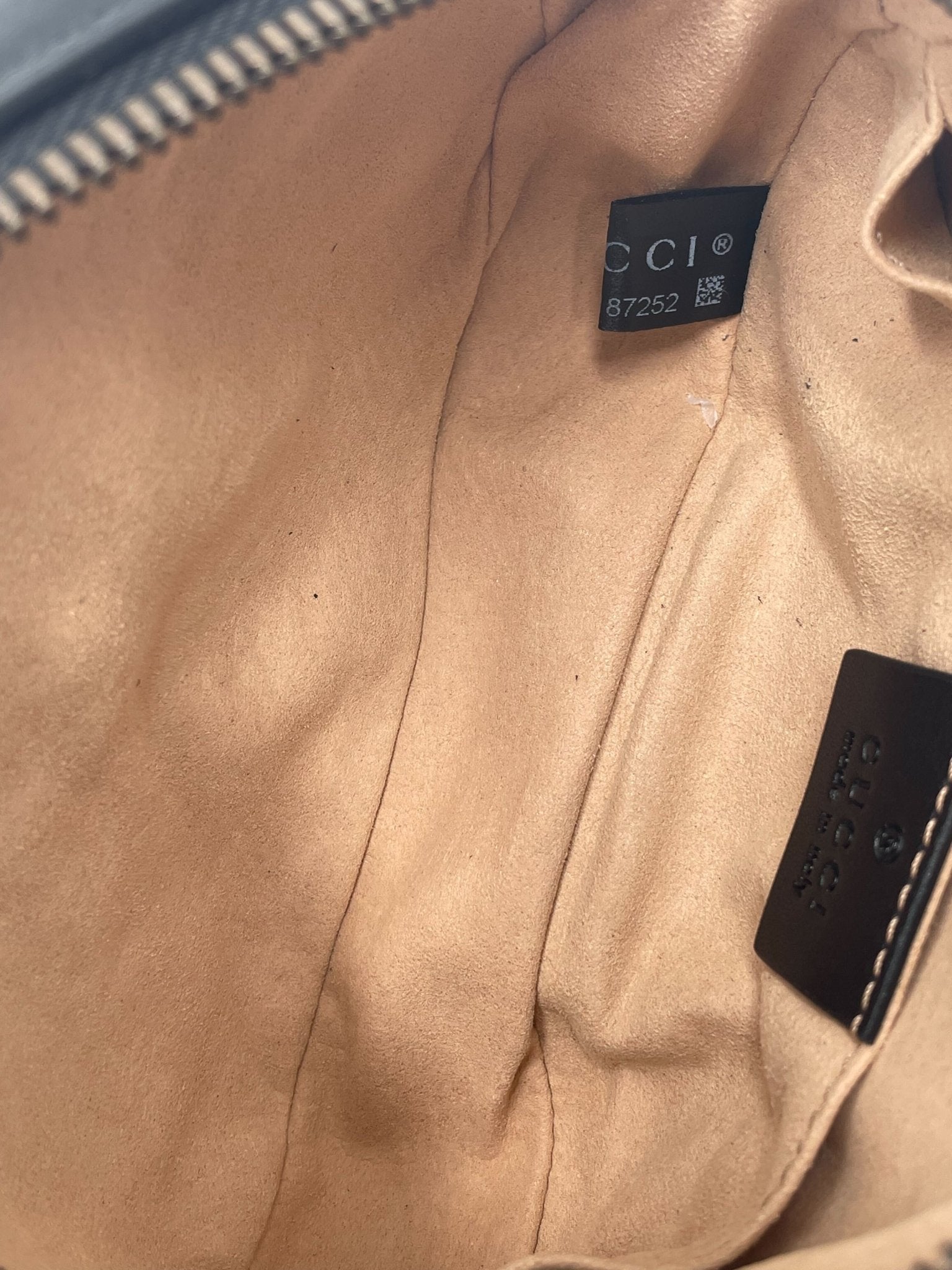 Gucci Marmont – Marsupio Belt Bag in Pelle Nera Matelassé - Etoilux