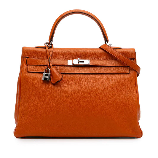 Hermès Kelly 35 Retourne in pelle Togo Potiron – 2013 - Etoilux