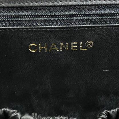 Chanel Vanity Case in Pelle Nera – Vintage - Etoilux