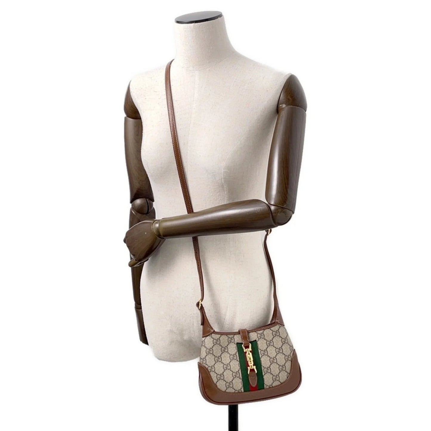 Gucci Borsa Gucci GG Supreme Jackie 1961 Mini Hobo Bag GUCCI 2way - Etoilux