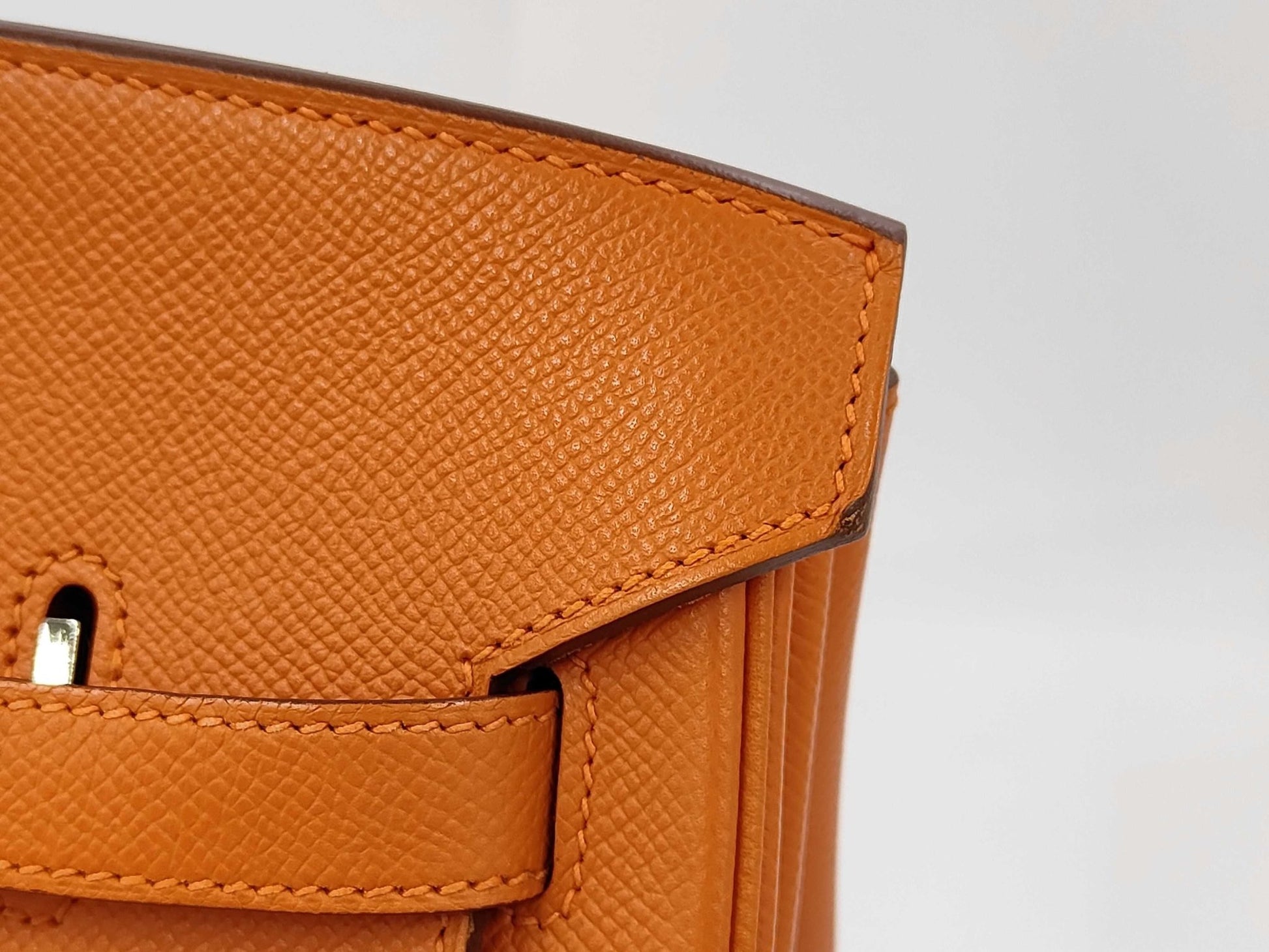 Hermès Birkin 35 Pelle Epsom Orange H Hardware Palladio – 2013 - Etoilux