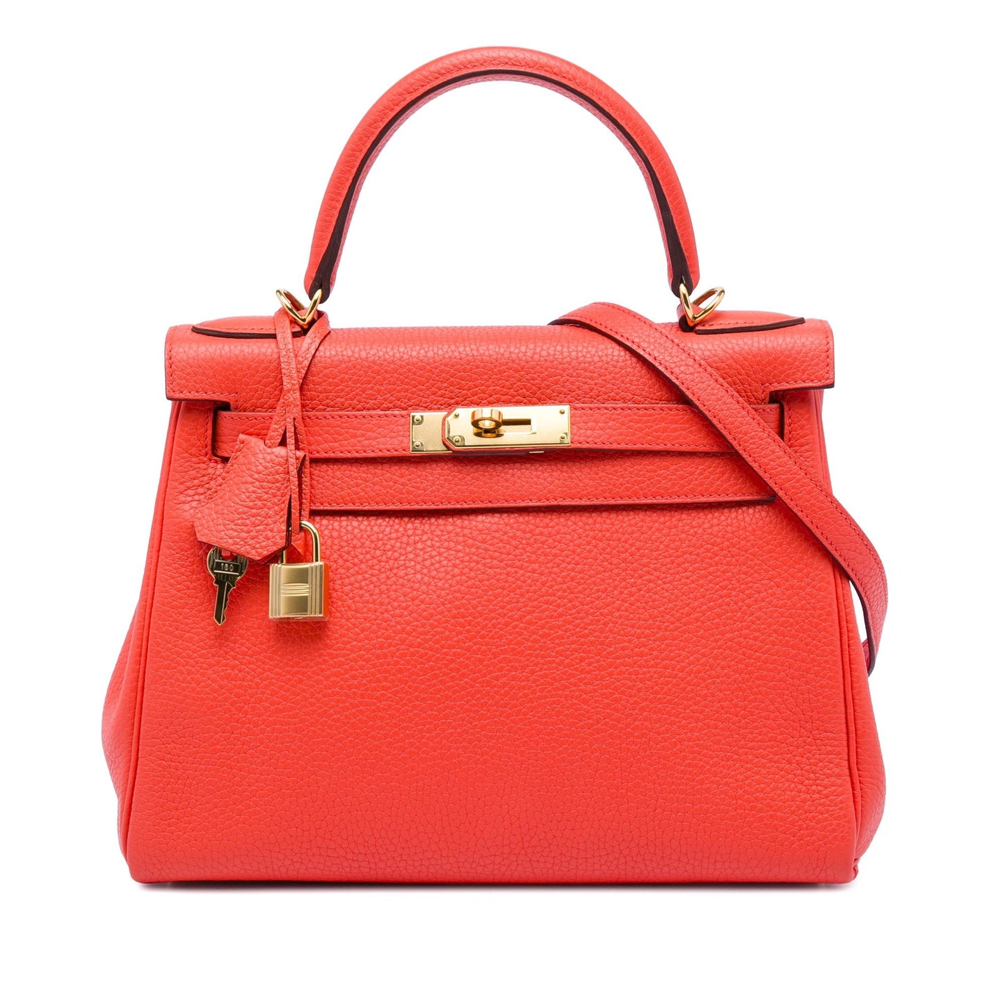 Hermès Kelly 28 Rouge Capucine Gold 2015 | Etoilux Privé