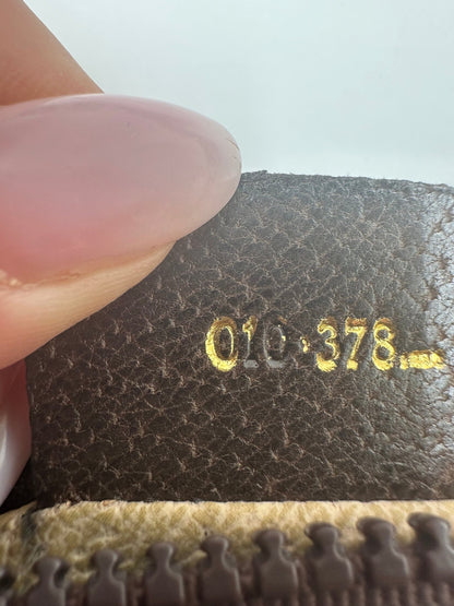 Gucci Accessory Collection Camera Bag GG Supreme Web – Tela e Pelle Marrone, anni '80 – 23 cm - Etoilux