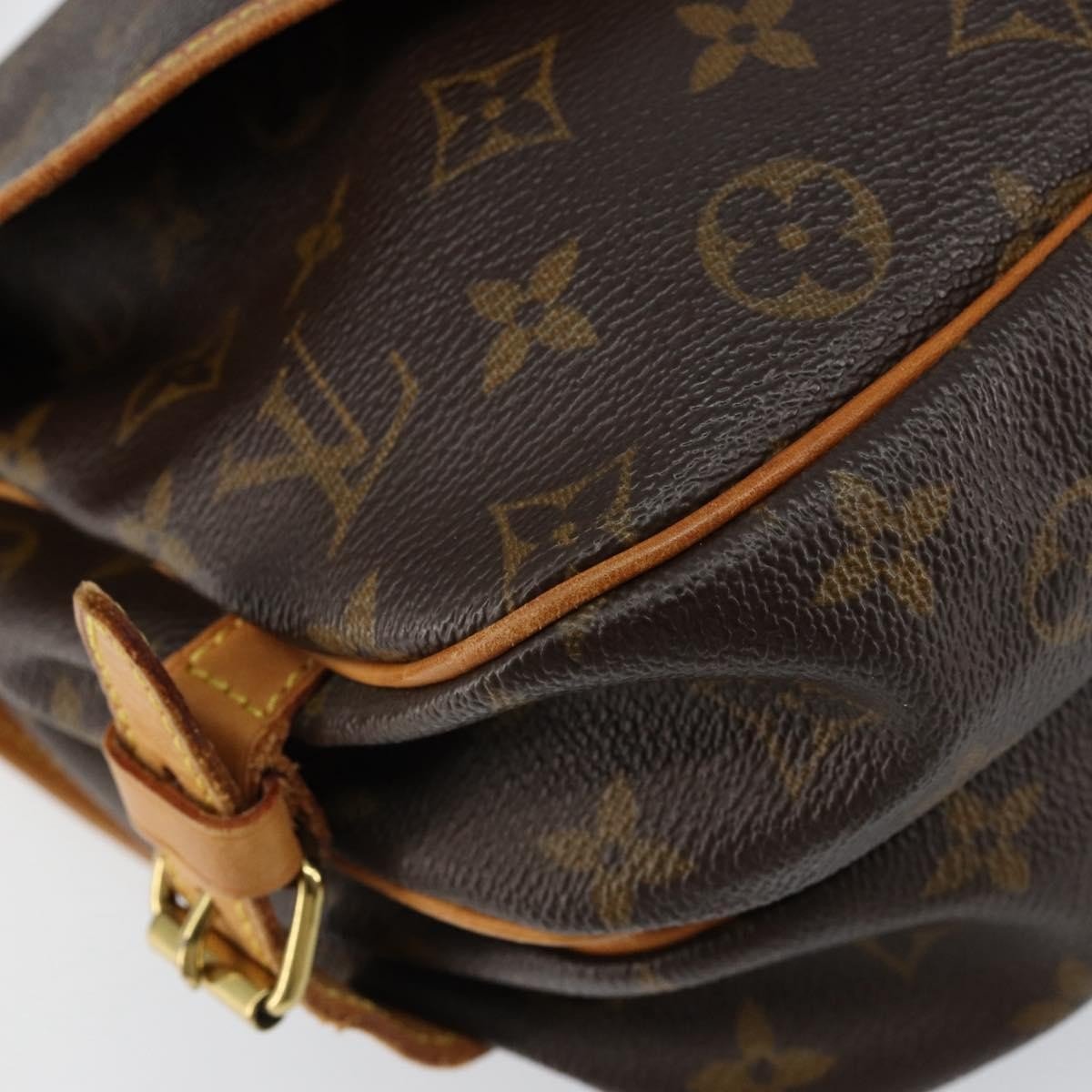 Louis Vuitton Saumur 30 Tela Monogram – Tracolla Vintage – 28 cm - Etoilux