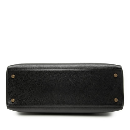 Hermès Kelly Retourne 35 Ardennes Noir 1996 – Size 35 - Etoilux