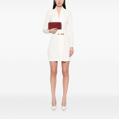 Chanel – Portafoglio Zip Around in Pelle Caviar Rosso (2020) - Etoilux