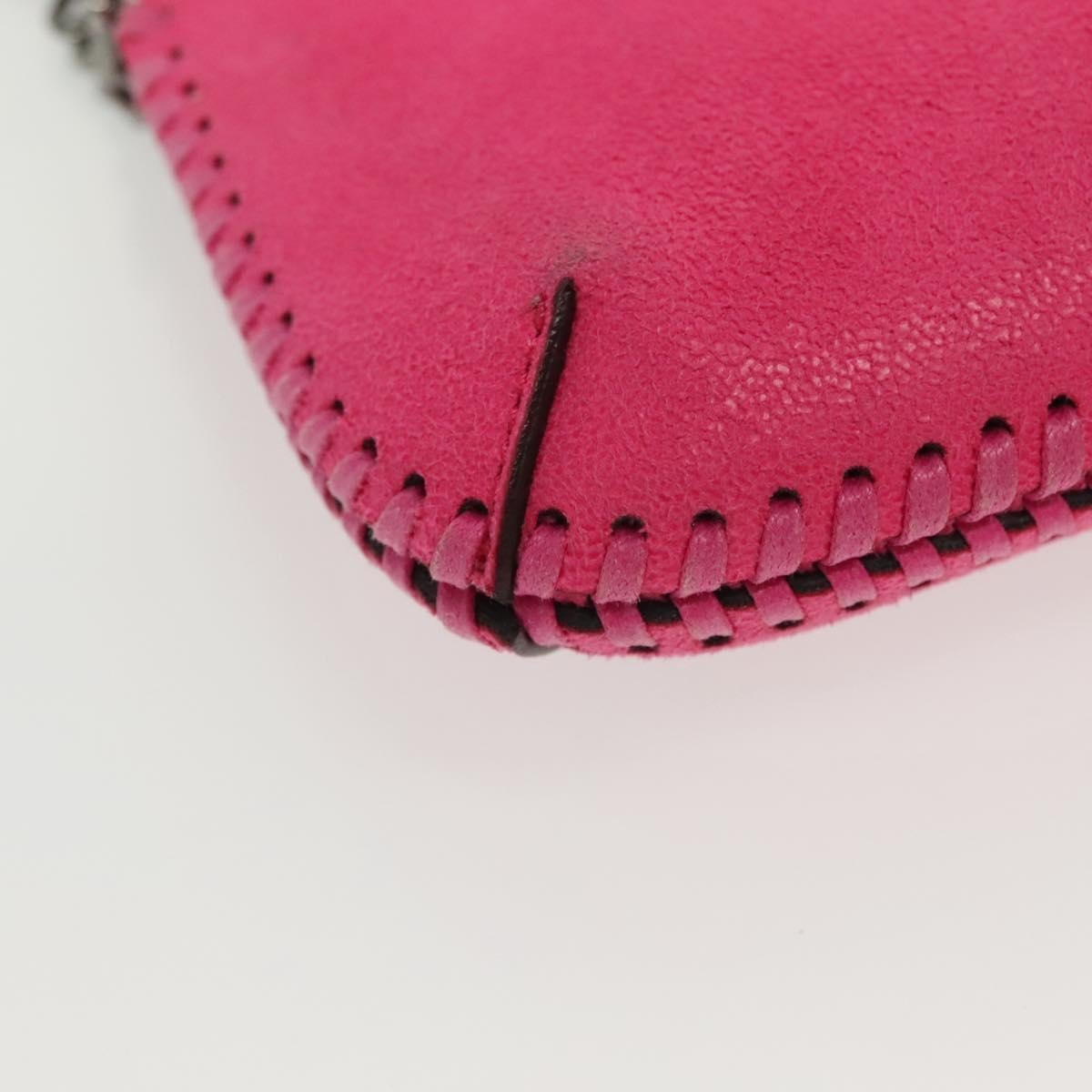 Stella McCartney Falabella Mini Tote Shaggy Deer Fuchsia Hardware Ruthenium - Etoilux