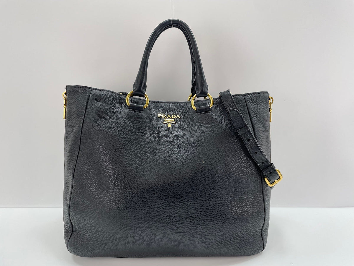 Prada Double Handle Satchel - Etoilux