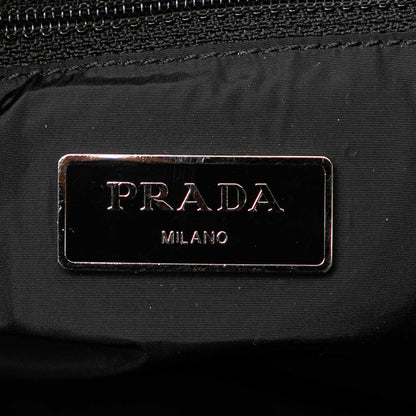 Prada – Tote in nylon stampato con cuori (“I Love Prada”) - Etoilux