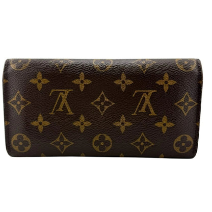 Louis Vuitton – Portafoglio Emilie Monogram Lungo Marrone - Etoilux