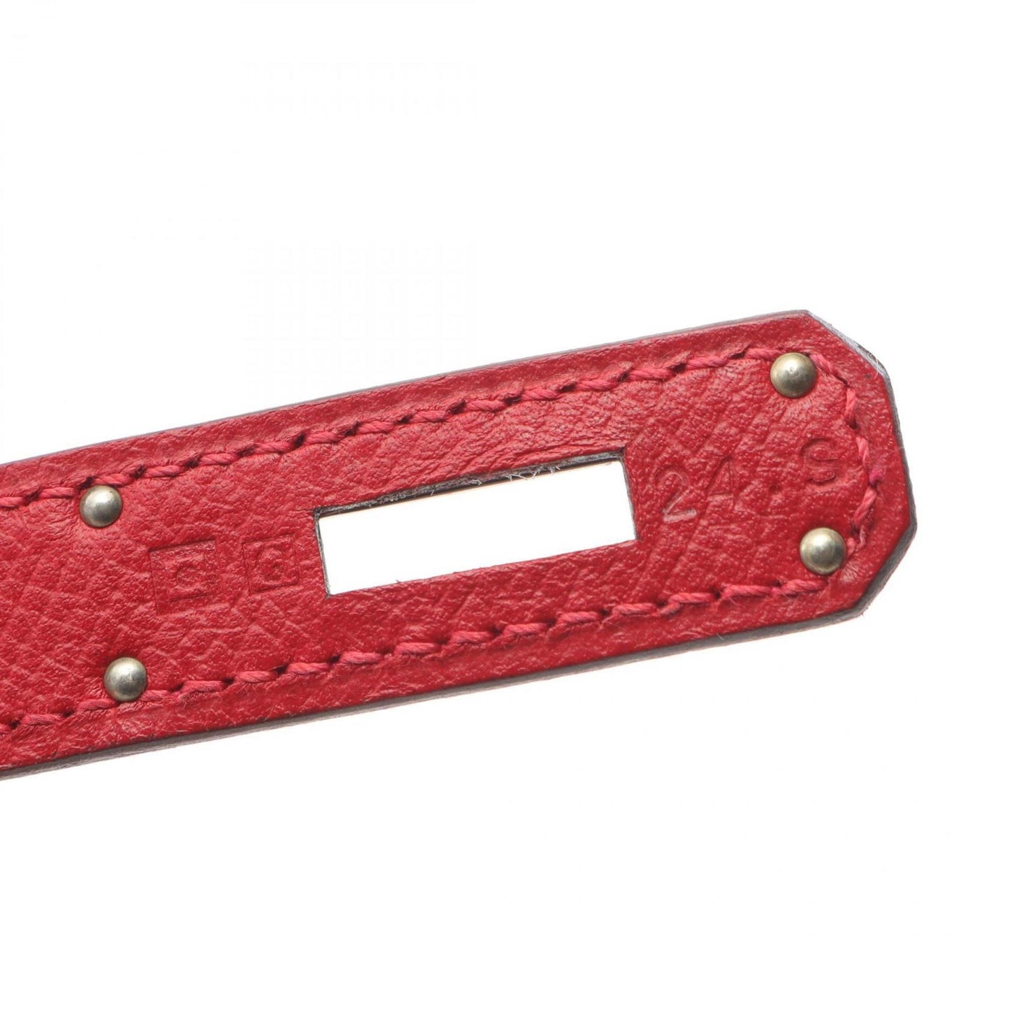 Hermès Kelly 35 – Pelle Rossa – Hardware Palladiato - Etoilux