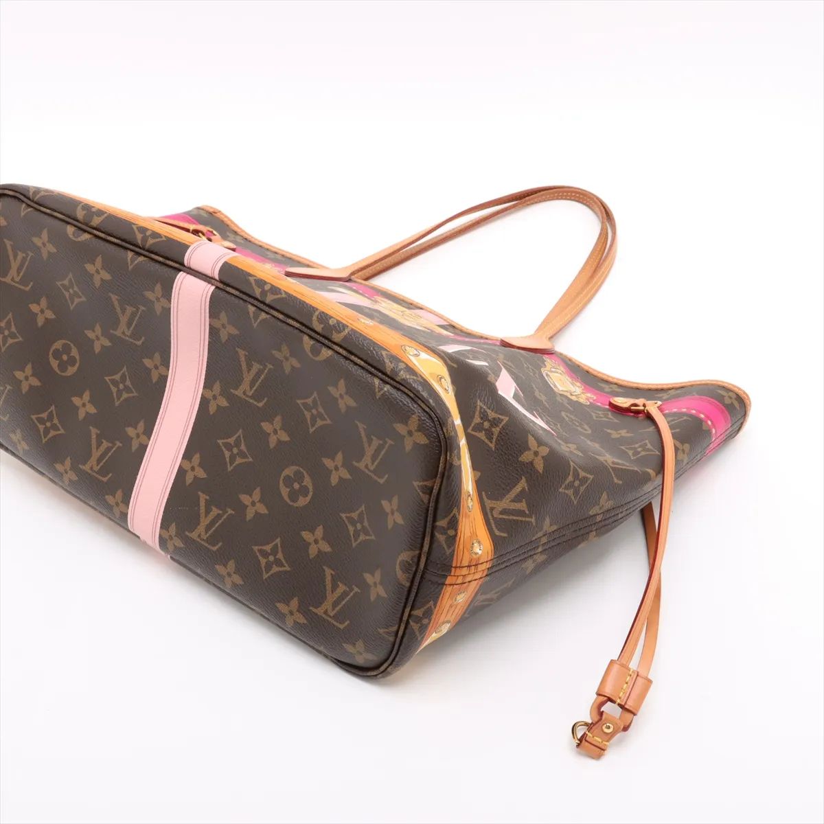 Louis Vuitton Neverfull MM Monogram Summer Trunk con Pochette - Etoilux