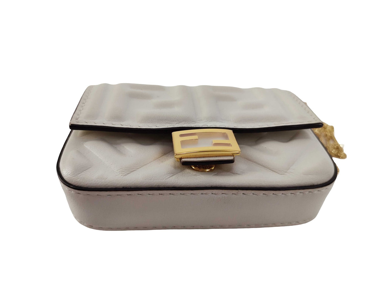 Fendi Pochette con zip FF Logo Stamp - Etoilux