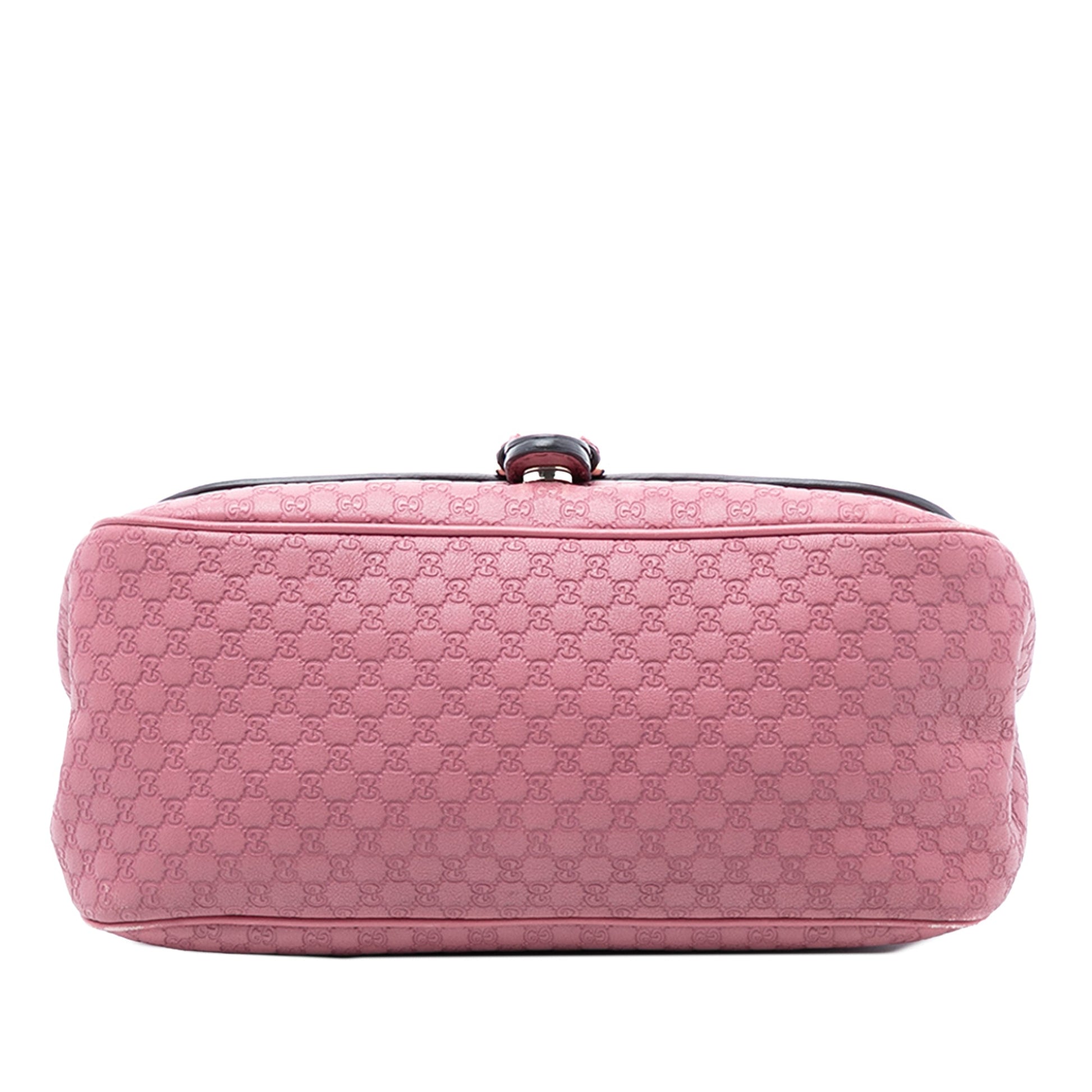 Gucci Crossbody Microguccissima Pelle Rosa – 26,5 cm - Etoilux