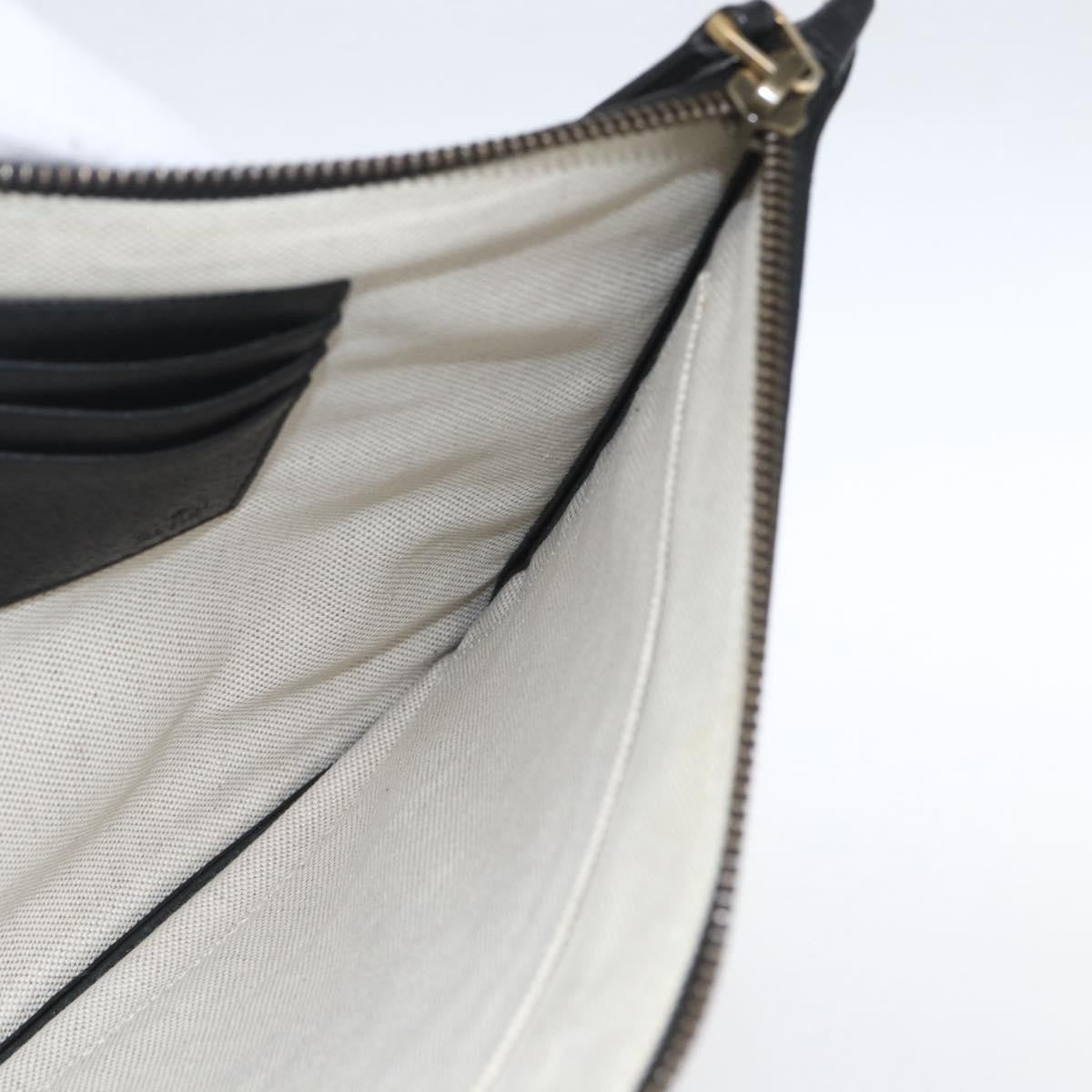 Gucci GG Marmont Pouch Pelle nera con logo GG – Pochette iconica - Etoilux