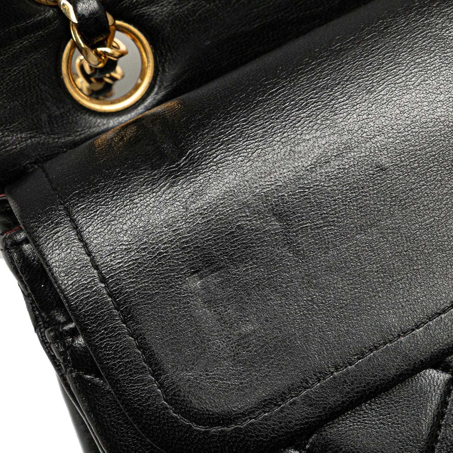 Chanel Classic Double Flap Small – Pelle di agnello nera – Serie 1 (1989–1991) - Etoilux