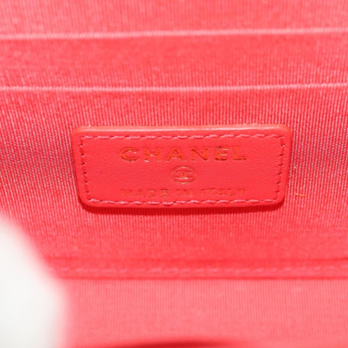 Chanel Trendy CC Small Flap Bag Pelle di Agnello Rossa Hardware Dorato - Etoilux