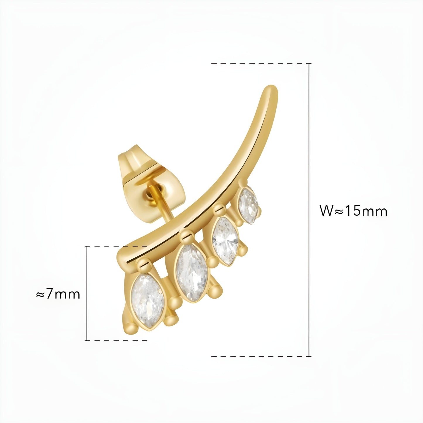 BEHI DASHA EARRINGS - Etoilux