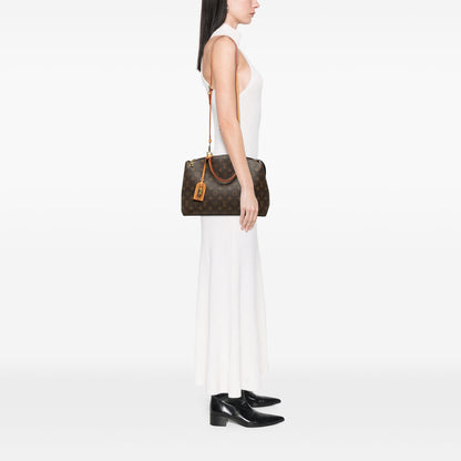 Louis Vuitton Grand Palais Monogram Tela Marrone – 34 cm - Etoilux