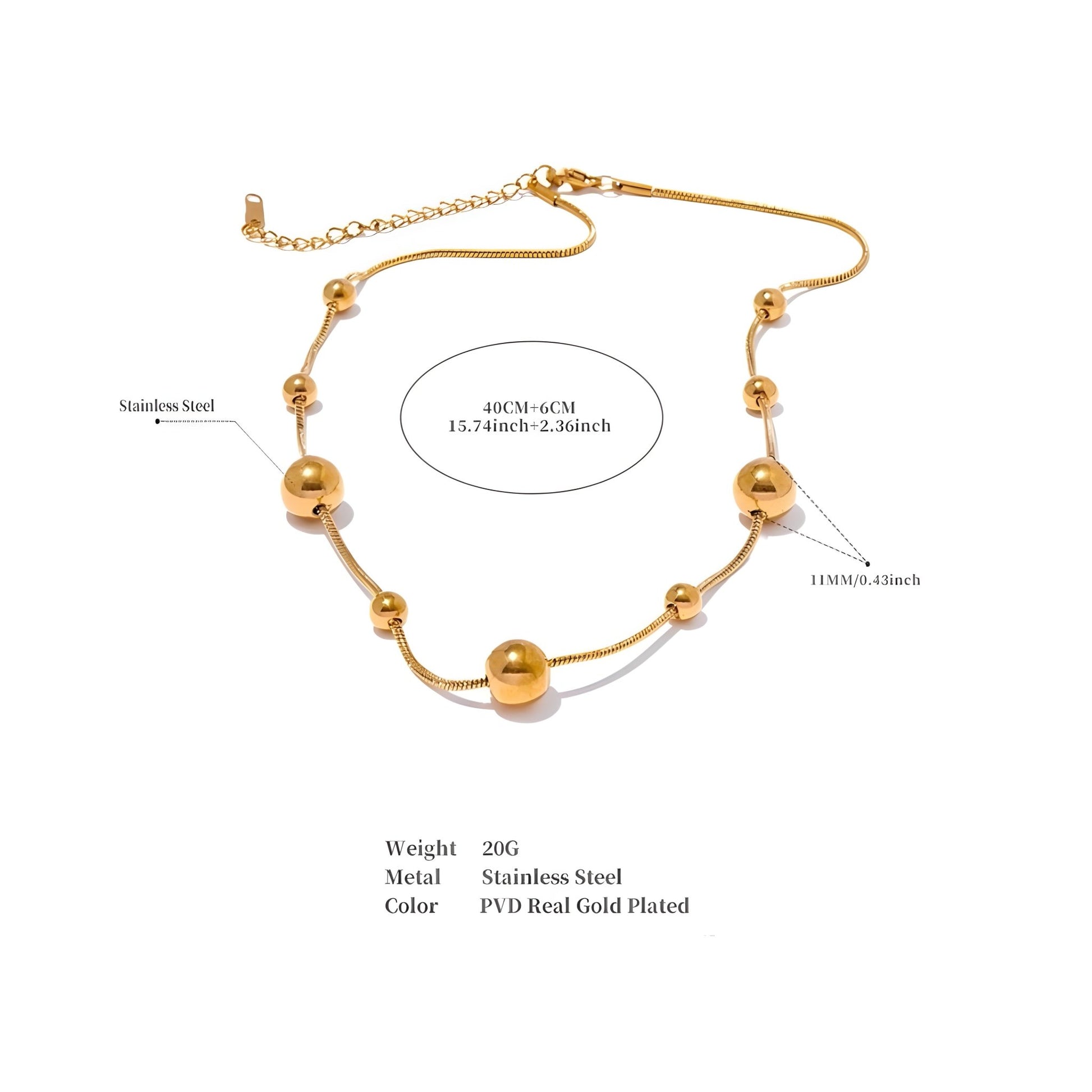 BEHI KASSIA NECKLACE - Etoilux