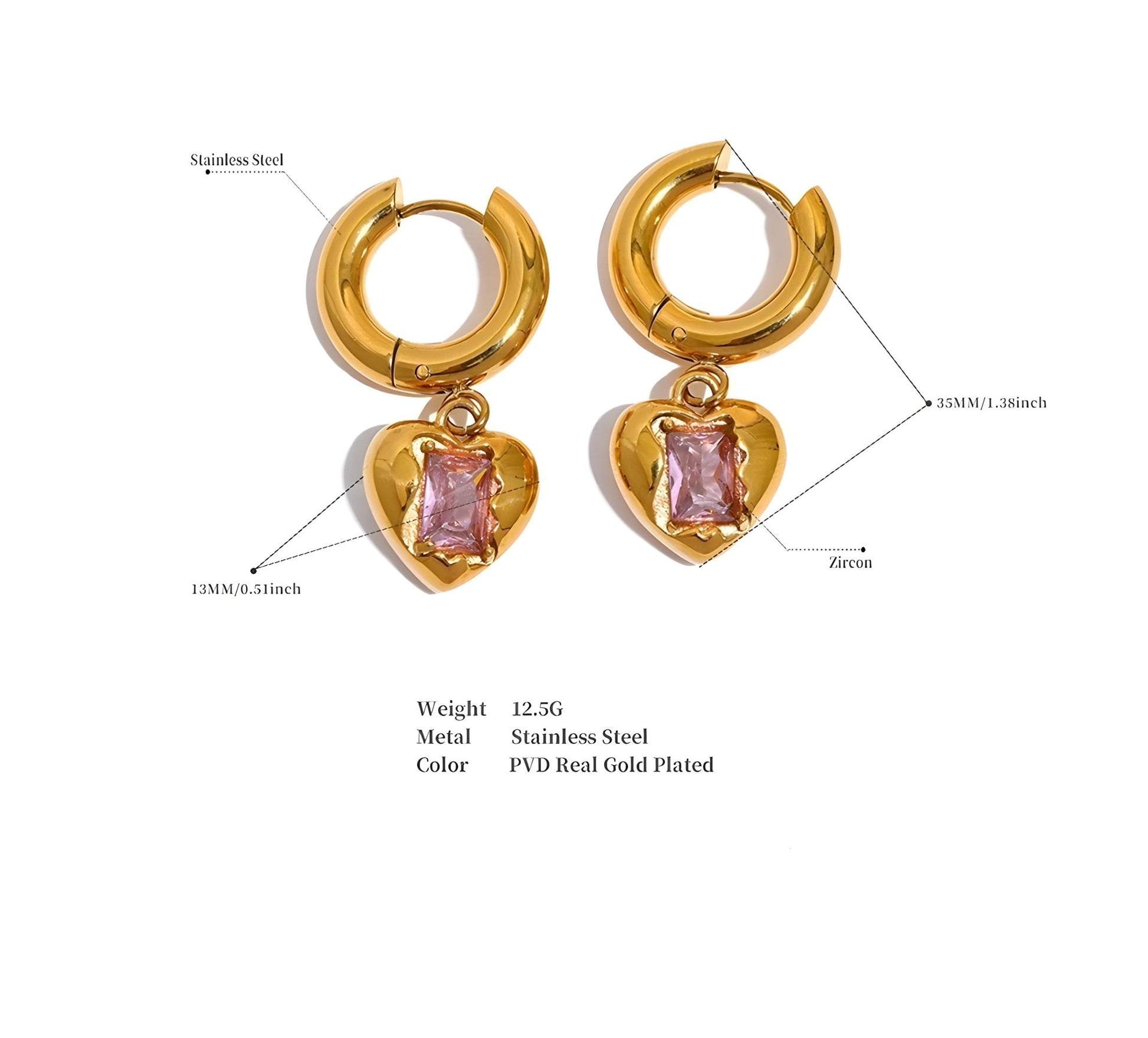 BEHI LIDIA EARRINGS - Etoilux