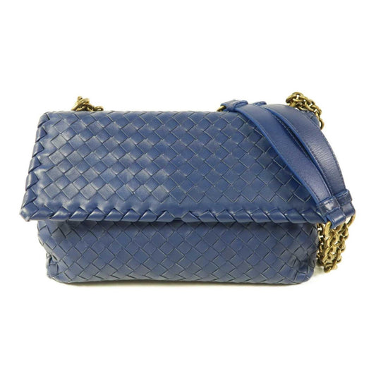 Bottega Veneta Olimpia – Intrecciato blu - Etoilux