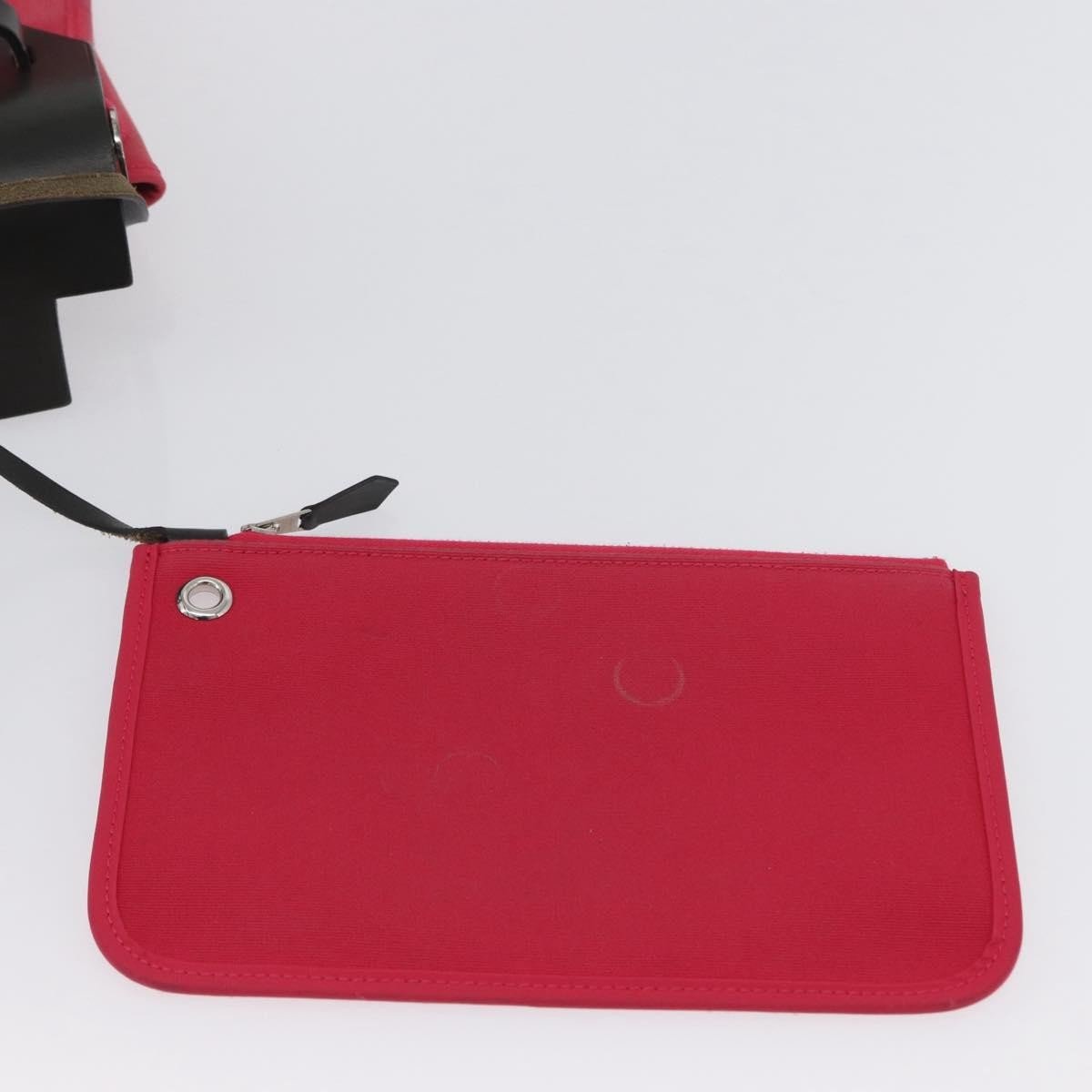 Hermès Herbag Zip 31 – Toile Rose & Cuir Vache Hunter Noir – Hardware Palladio - Etoilux