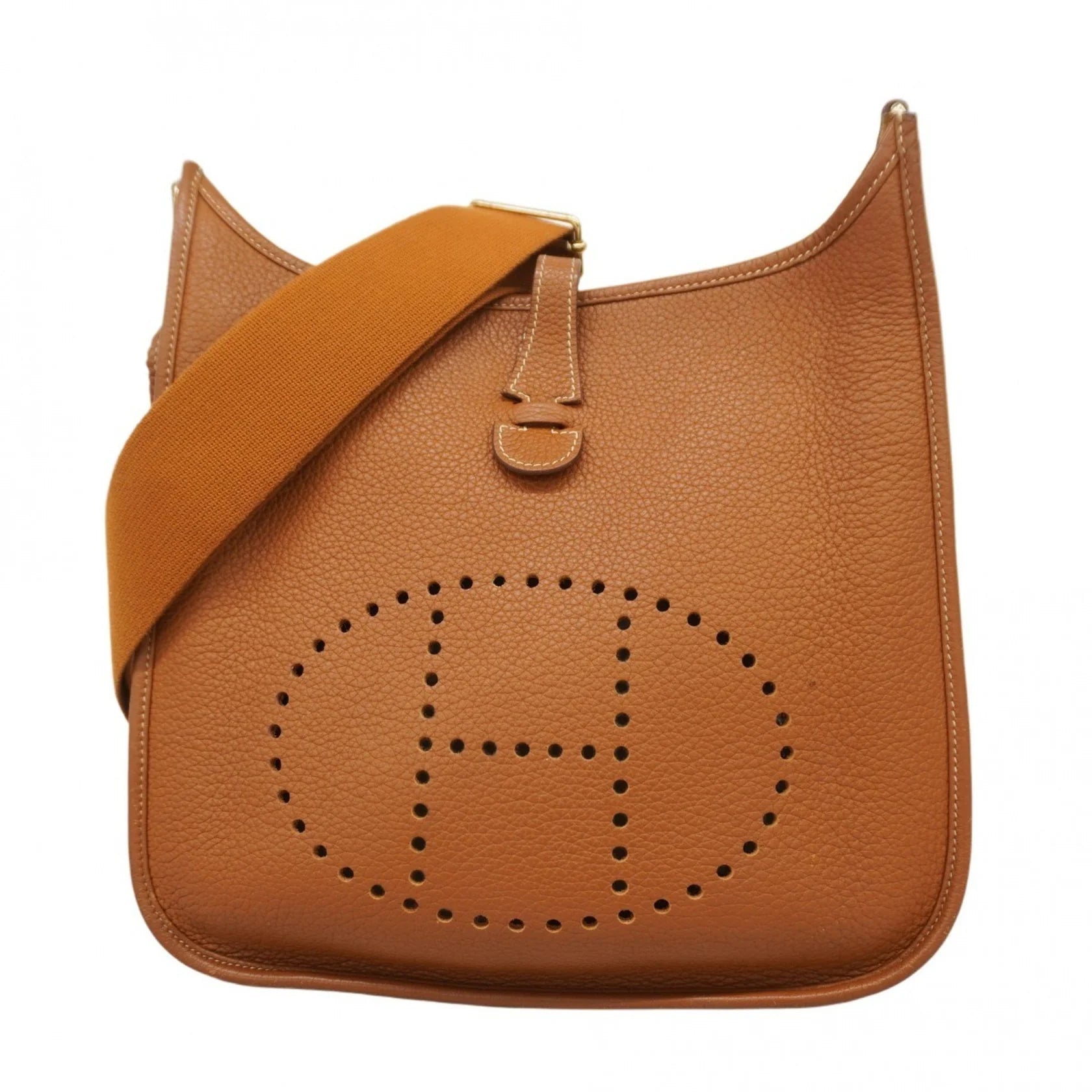 Hermès – Evelyne PM Taurillon Clemence Gold (2000) - Etoilux