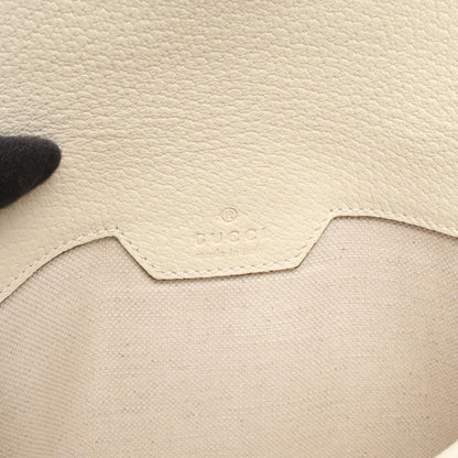 Gucci Ophidia Belt Bag GG Supreme Canvas Pelle Bianca – 24 cm - Etoilux