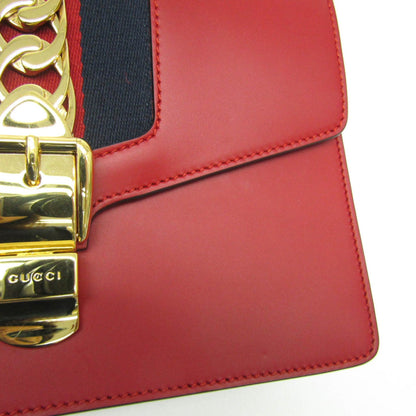 Gucci Sylvie – Leather Red – Medium - Etoilux