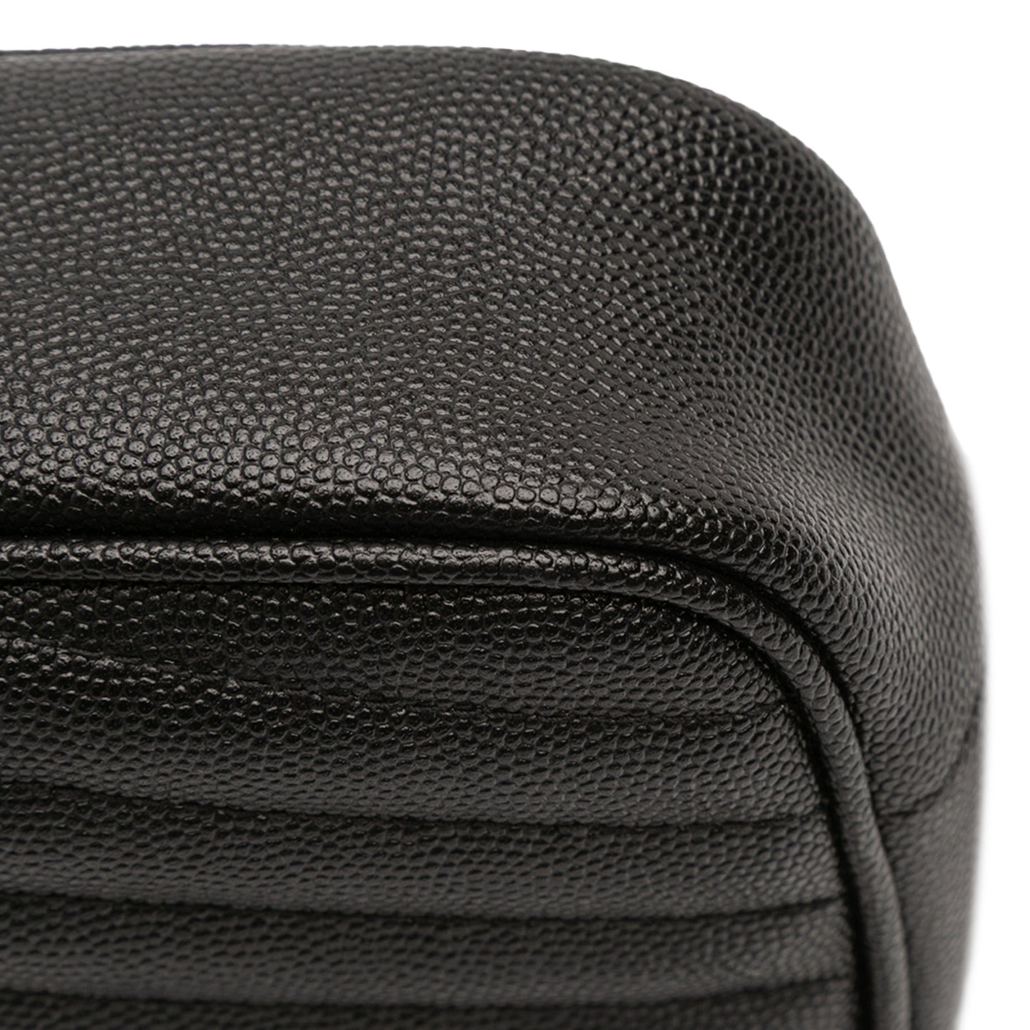 Saint Laurent – Lou Camera Bag Mini Monogram in pelle Grain de Poudre nera - Etoilux