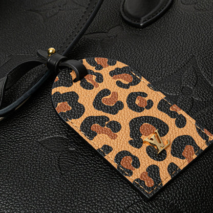 Louis Vuitton – Neverfull MM Wild at Heart in Pelle Monogram Empreinte Nera (2021) - Etoilux