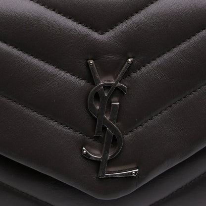 Saint Laurent Piccola borsa a tracolla LouLou in pelle di vitello con monogramma - Etoilux