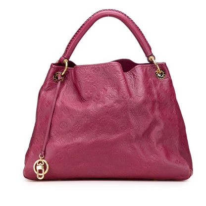 Louis Vuitton Artsy MM Monogram Empreinte – Pelle Rossa – 2012 - Etoilux