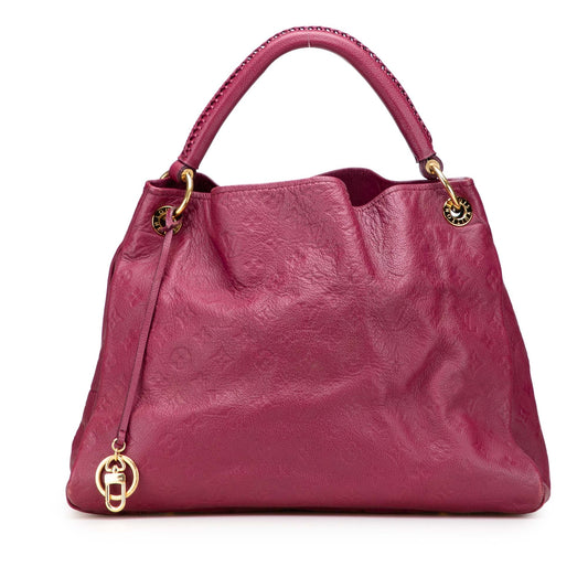 Louis Vuitton Artsy MM Monogram Empreinte – Pelle Rossa – 2012 - Etoilux