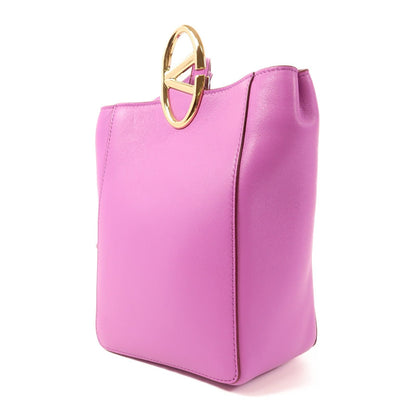 Valentino Garavani VLogo Signature Small Shopping Bag – Vitello Liscio Viola Orchidea – 14 cm - Etoilux