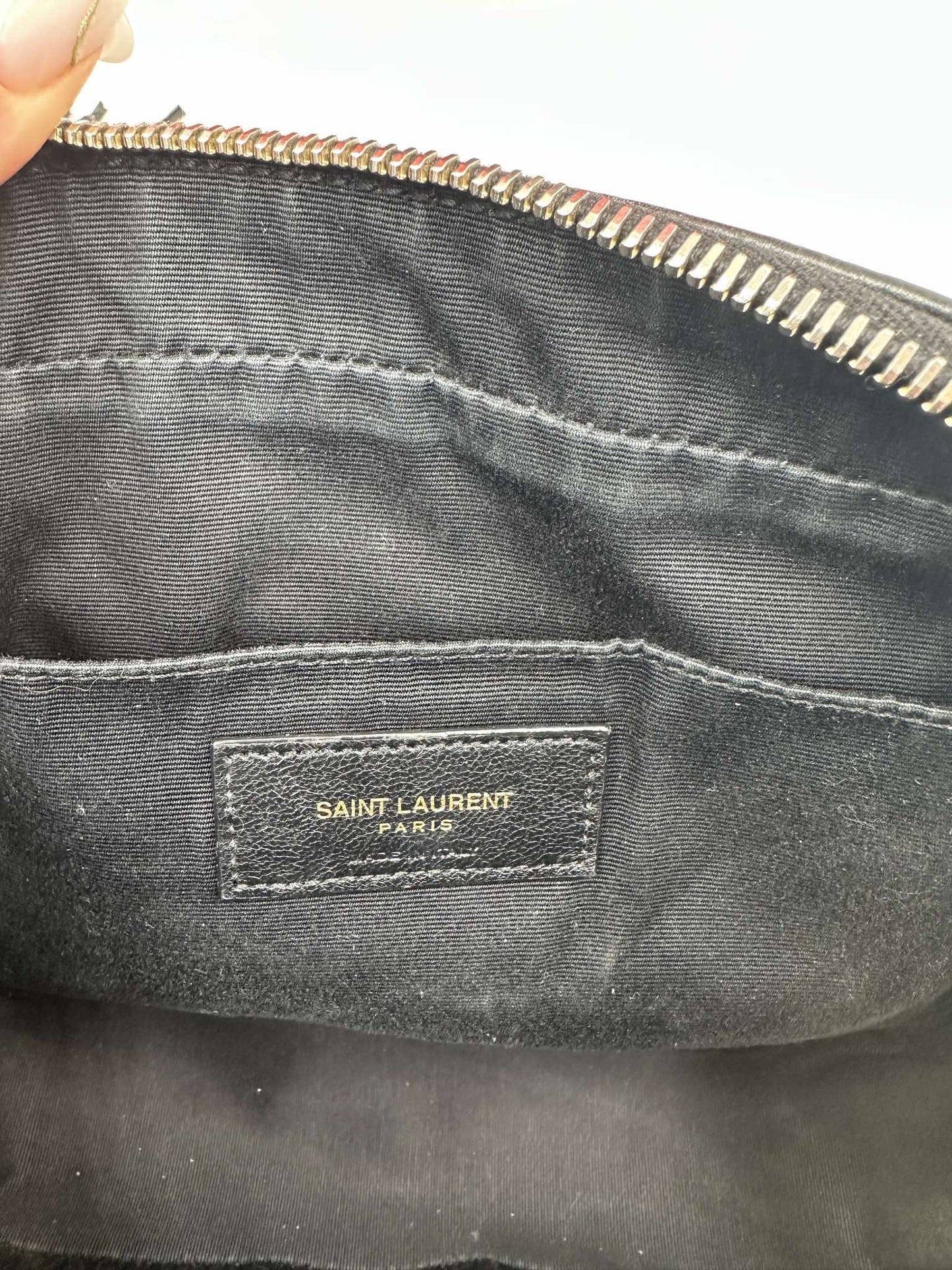Saint Laurent Lou Camera Bag Pelle Nera Matelassé – Medium - Etoilux