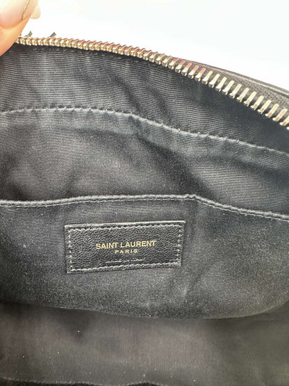 Saint Laurent Lou Camera Bag Pelle Nera Matelassé – Medium - Etoilux