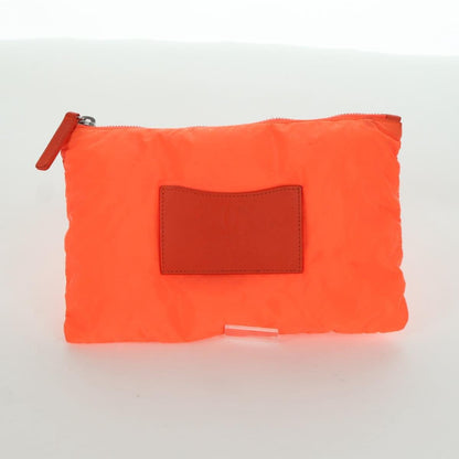 Chanel Coco Cocoon Flap Nylon Arancio Neon – Hardware Argento – 29 cm - Etoilux