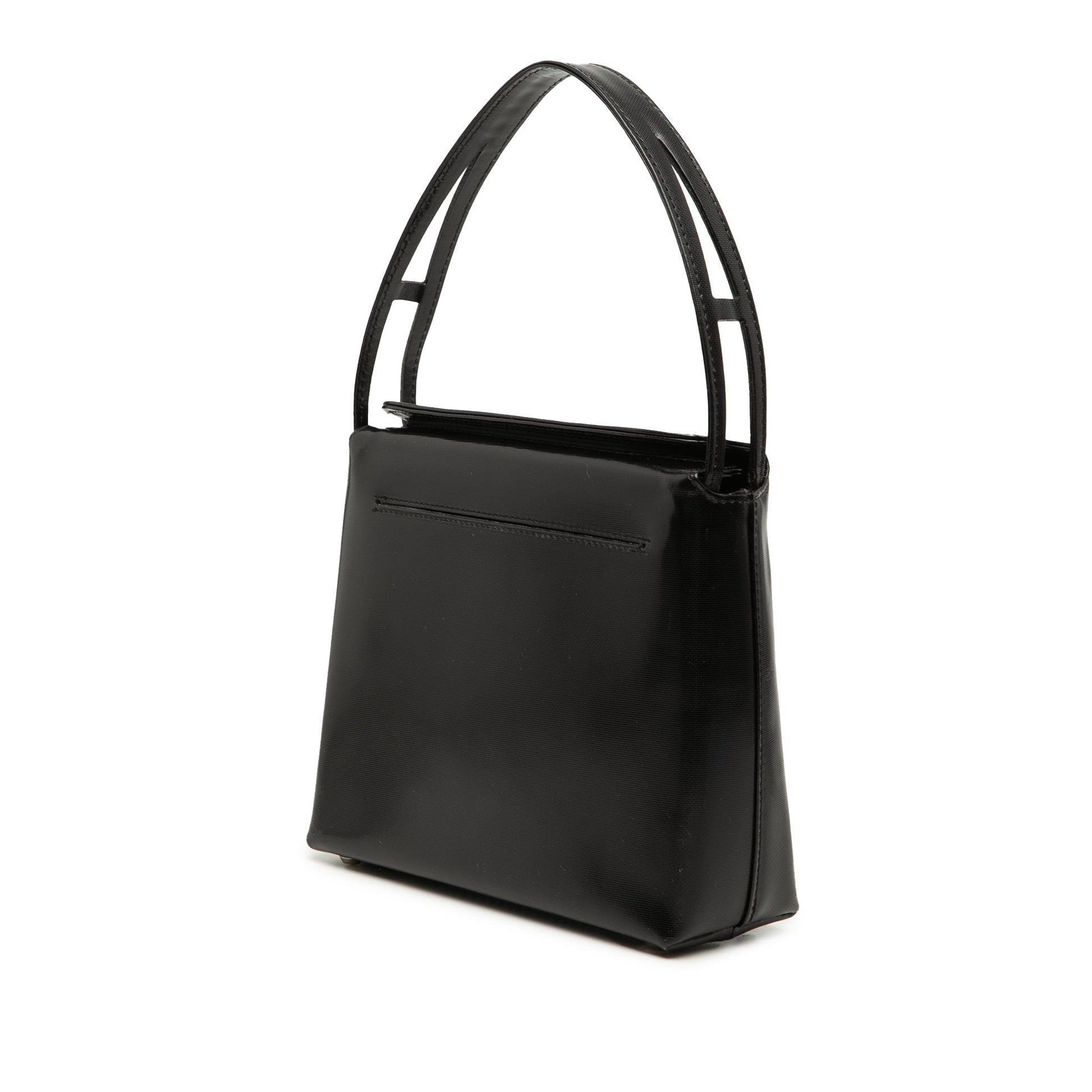 Givenchy Borsa a Mano Canvas Tecnico Nero con Logo 4G — Small - Etoilux