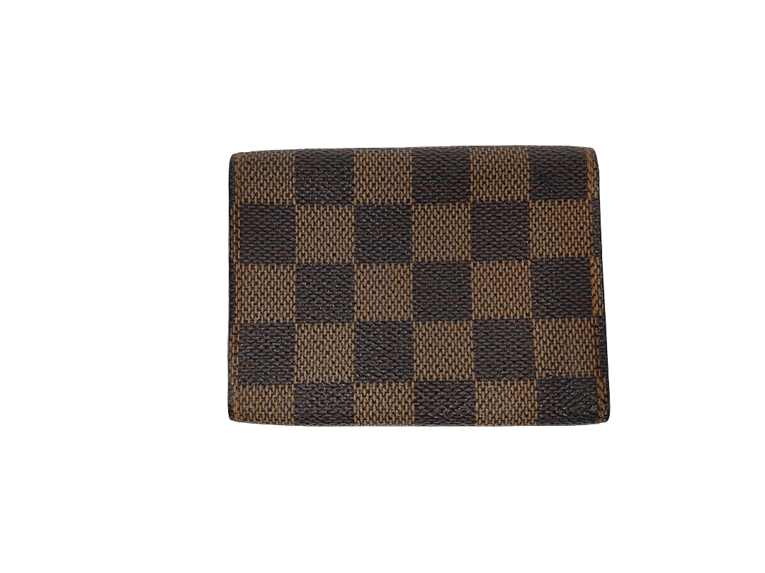 Louis Vuitton Porta biglietti da visita Enveloppe – Damier Ébène - Etoilux