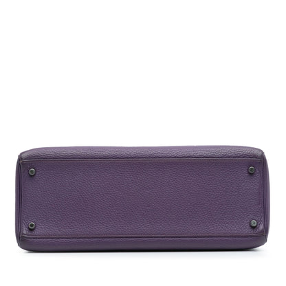 Hermès Kelly II 35 – Ultraviolet Togo (2012) - Etoilux
